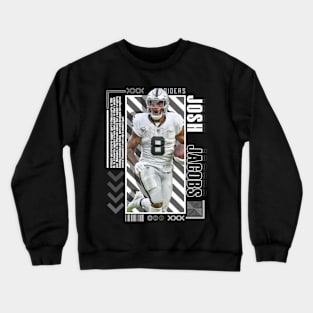 Josh Jacobs Paper Poster Version 10 Crewneck Sweatshirt